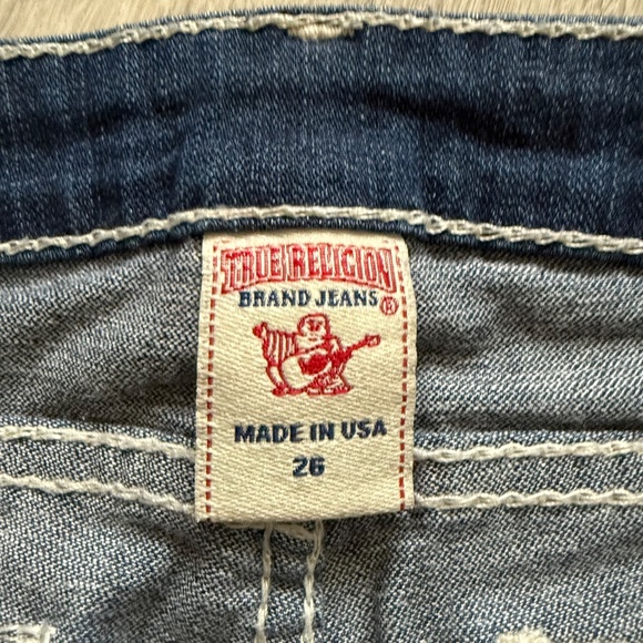 TRUE RELIGION Women’s Billy General Lee Rosewood Jeans Size 26 NWT - Picture 7 of 16